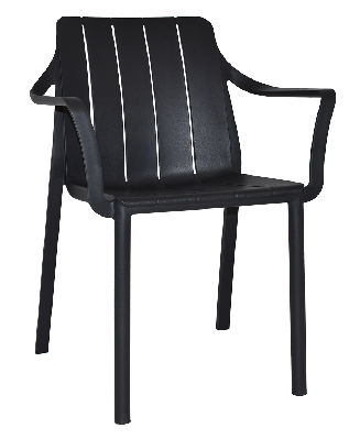 arm chair tiberina anthracite 