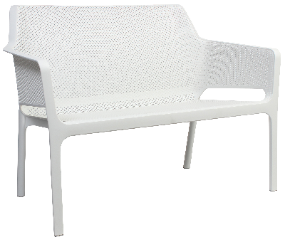 bench net white 