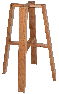 base only bar table chunk round lightoak 