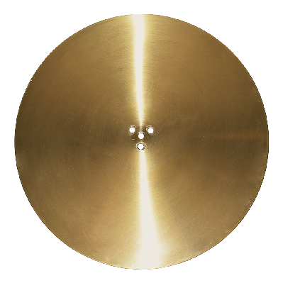 base only rome disc 450mm brass 