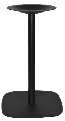 base table arc 450mm black h700 