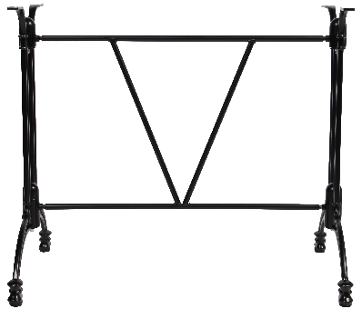 base table bologna 2way black (705mmh) 