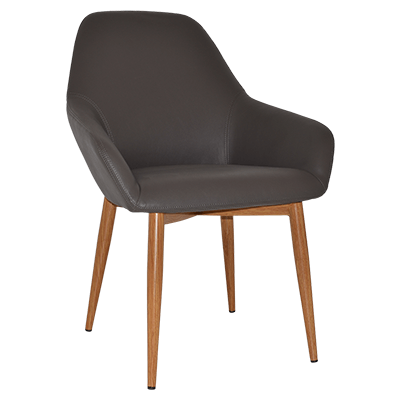 bronte tub armchair - pelle java 