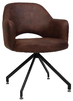 arm chair albury trestle black - eastwood bison 