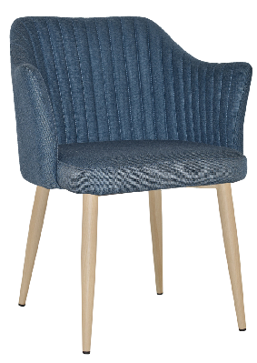 arm chair coogee metal birch - gravity denim 