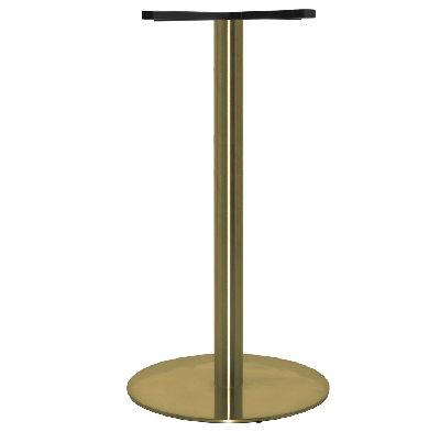 base bar rome disc 450mm brass 