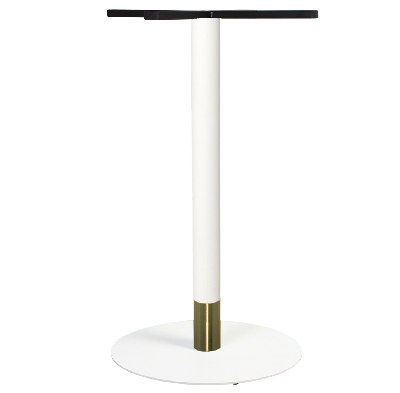 base bar tivoli disc 540 white - white brass collar 