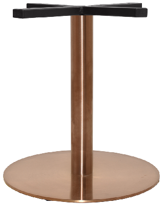 base coffee table rome disc 450mm copper 