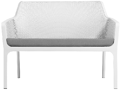 bench net white - pad light grey 