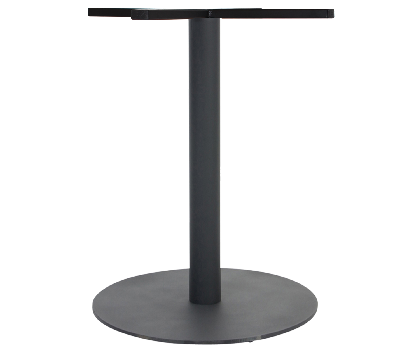 base table danube disc 540mm black 