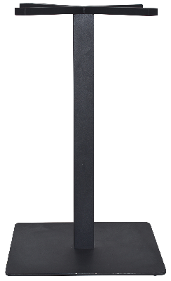 base table danube sq 450mm black 