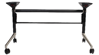 base table folding manhattan 1200mm black 