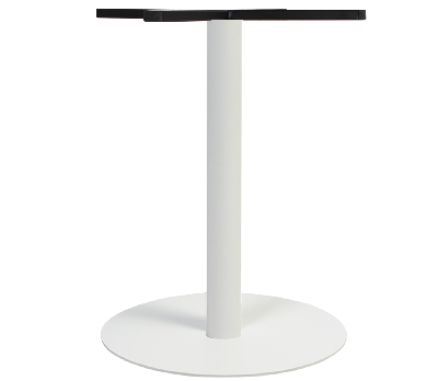 base table porto disc 540mm white h700 
