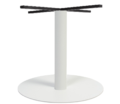 base table porto disc 720mm white h700 