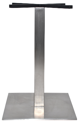 base table prague sq 450mm s/s 