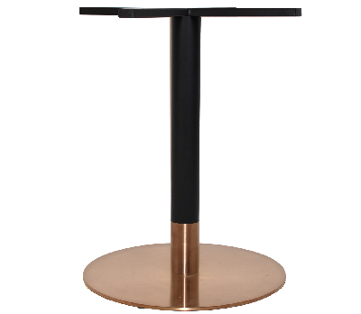 base table tivoli disc 540 copper - black copper collar 