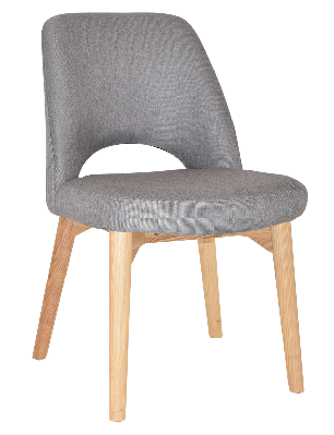 chair albury timber natural - gravity steel 