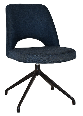 chair albury trestle v2 black - gravity navy 