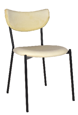 chair marco black - unupholstered (back & seat) 