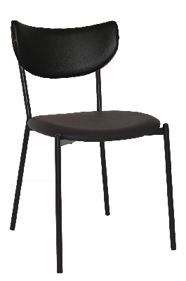 chair marco vinyl black (back & seat) 