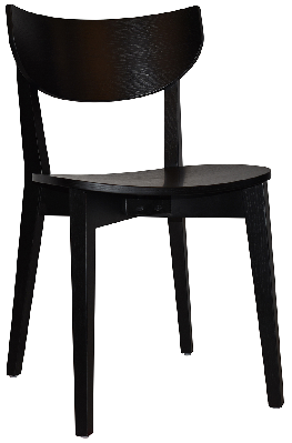 chair rialto black 