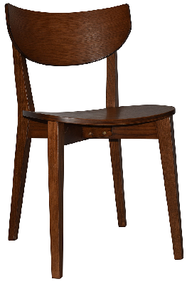 chair rialto light walnut 