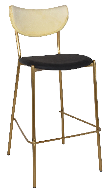 stool marco brass - unupholstered (back & seat) 