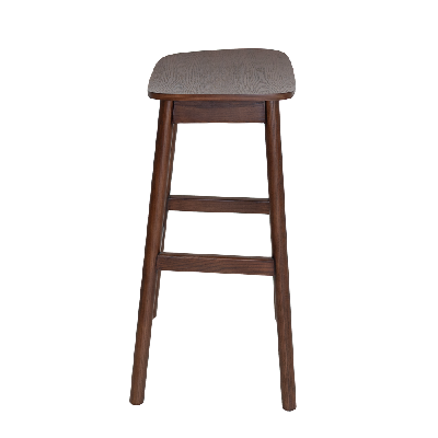 stool matilda no back light walnut 