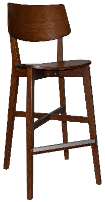 stool phoenix light walnut 