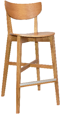 stool rialto light oak 