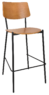 stool texas light oak 
