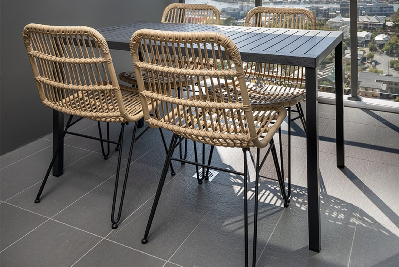 table cube 1400 x 800mm anthracite 