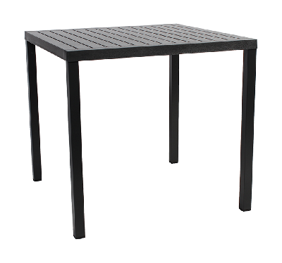 table cube 800mm anthracite 