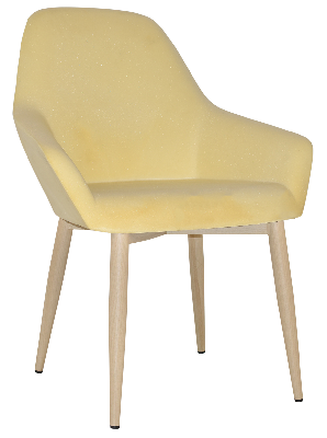 tub bronte metal birch - unupholstered 
