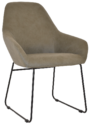 tub bronte sled black - pelle sage 