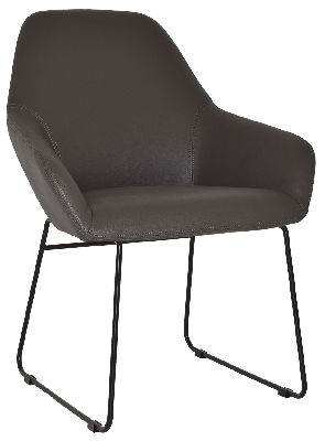 tub bronte sled black - vinyl charcoal 