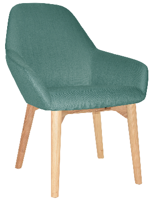 tub bronte timber natural - gravity teal 