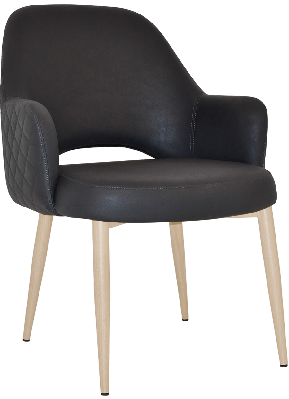 xl tub albury metal birch - pelle/benito onyx 