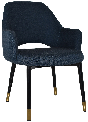 xl tub albury metal (slim) black brass - gravity navy 