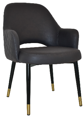 xl tub albury metal (slim) black brass - pelle/benito onyx 