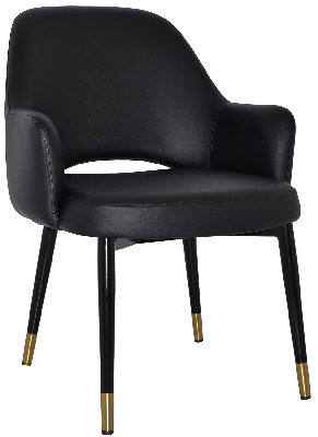 xl tub albury metal (slim) black brass - vinyl black 