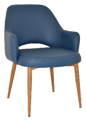 xl tub albury metal lightoak - vinyl blue 