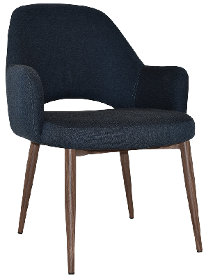 xl tub albury metal light walnut - gravity navy 