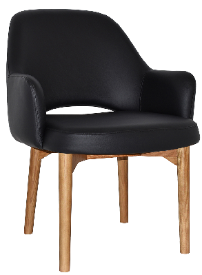 xl tub albury timber lightoak - vinyl black 