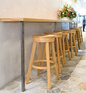 stool bonn 750mm natural 