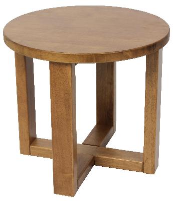 coffee table chunk 500mm lightoak 