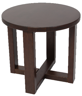 coffee table chunk 500mm walnut 