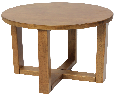coffee table chunk 700mm lightoak 