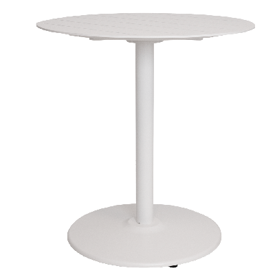 top table lumo rd 700mm white 