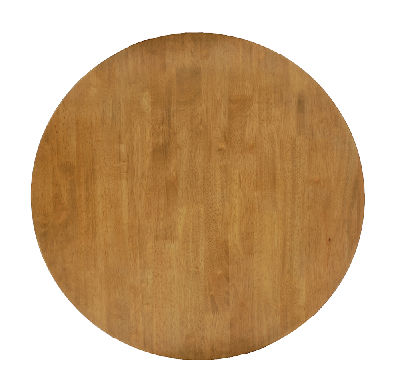 table top timber round 800 mm light oak 